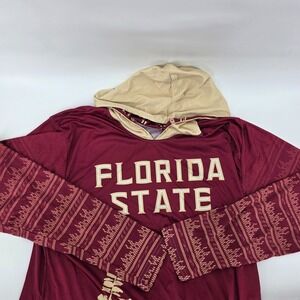 Gone Gear Mens XL Florida State Seminoles FSU Hoodie Maroon Lightweight Hoodie